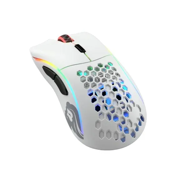 Glorious Model D Wireless Gaming Mouse – Matte White