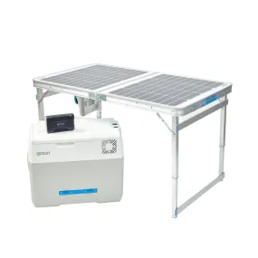 GoSun Chill Electric Cooler   Solar Table 120 Bundle