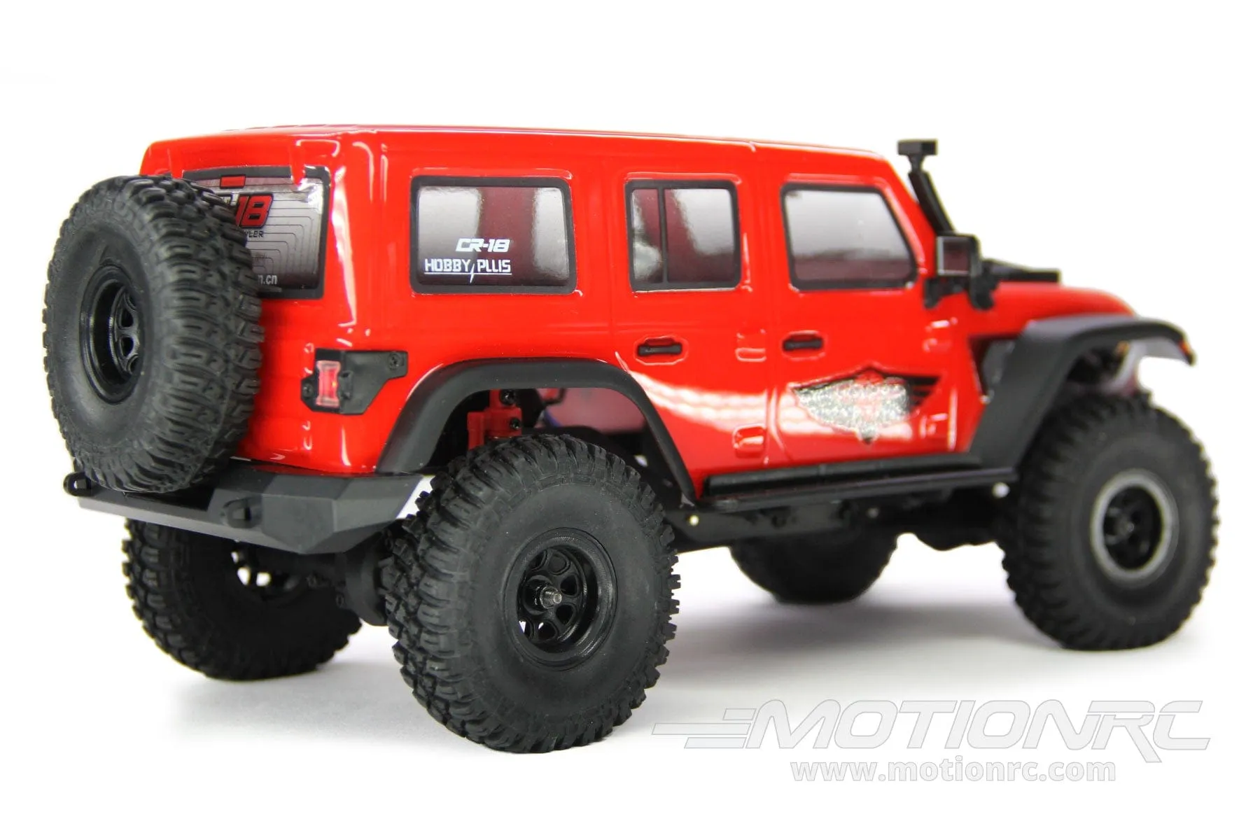 Hobby Plus CR18 Red Kratos 1/18 Scale 4WD Mini Crawler - RTR