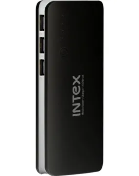 Intex IT-PB11K 11000 mAh Power Bank  (Black, Lithium-ion)