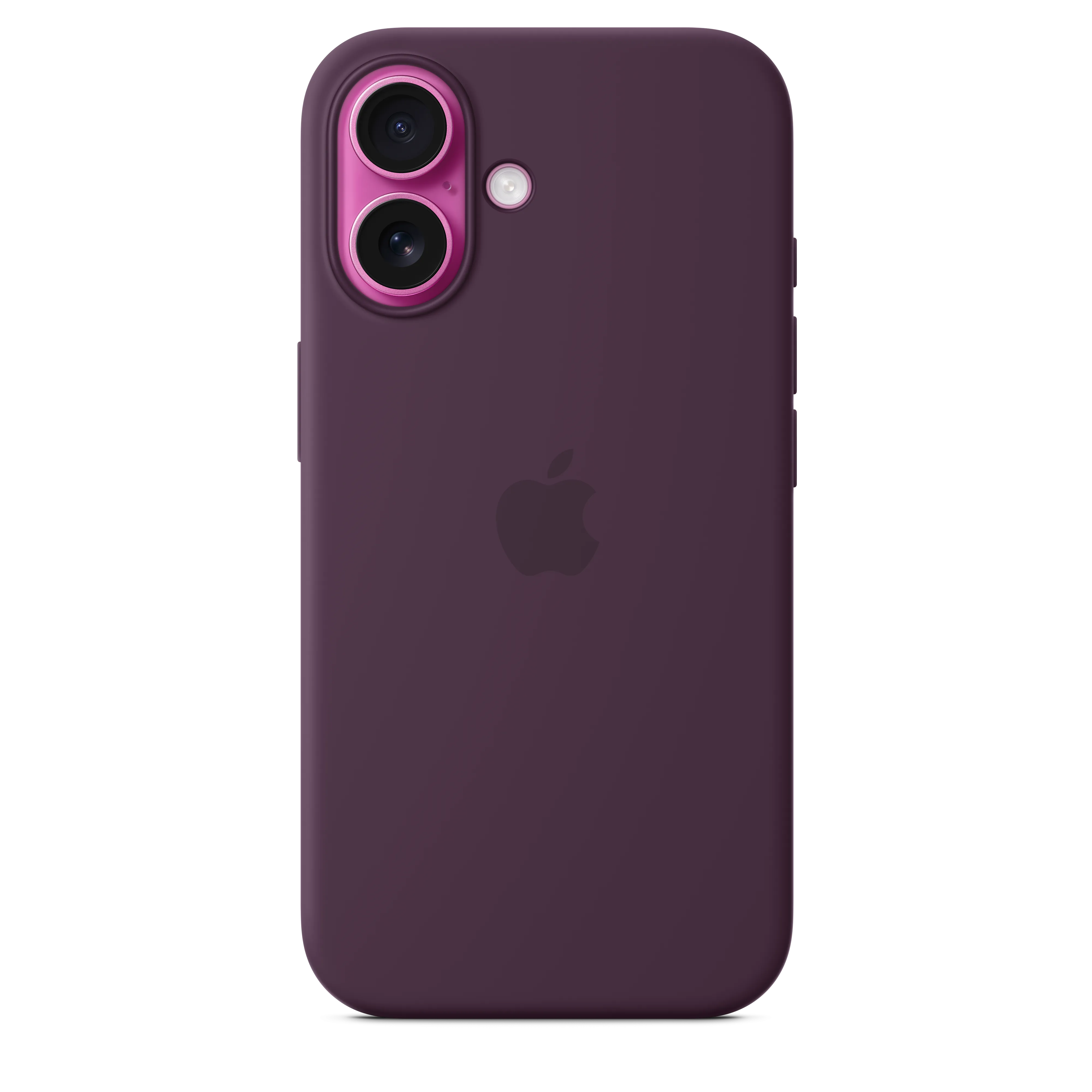 iPhone 16 Silicone Case with MagSafe - Plum