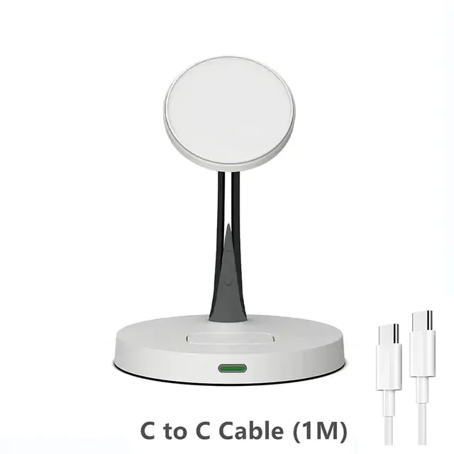 Iphone Magnetic Wireless Charger Station Dock