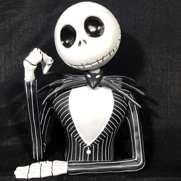 Jack Skellington Vinyl Bust Bank (8in)