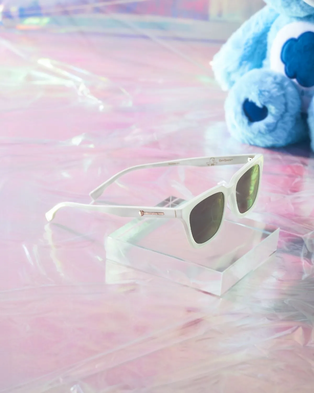 JS x Care Bears JS20071 - Rectangular Acetate Sunglasses