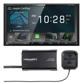 Kenwood DMX706S Multimedia Receiver and Sirius XM SXV300V2 Tuner