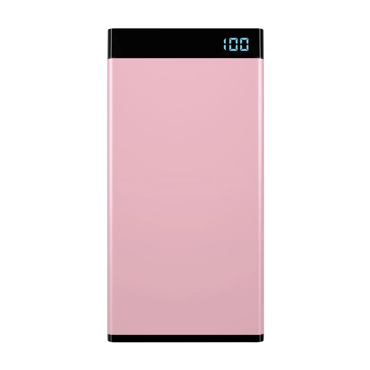 Laser 10000mAh Power Bank with 3-in-1 Cable - Black- Pink - White