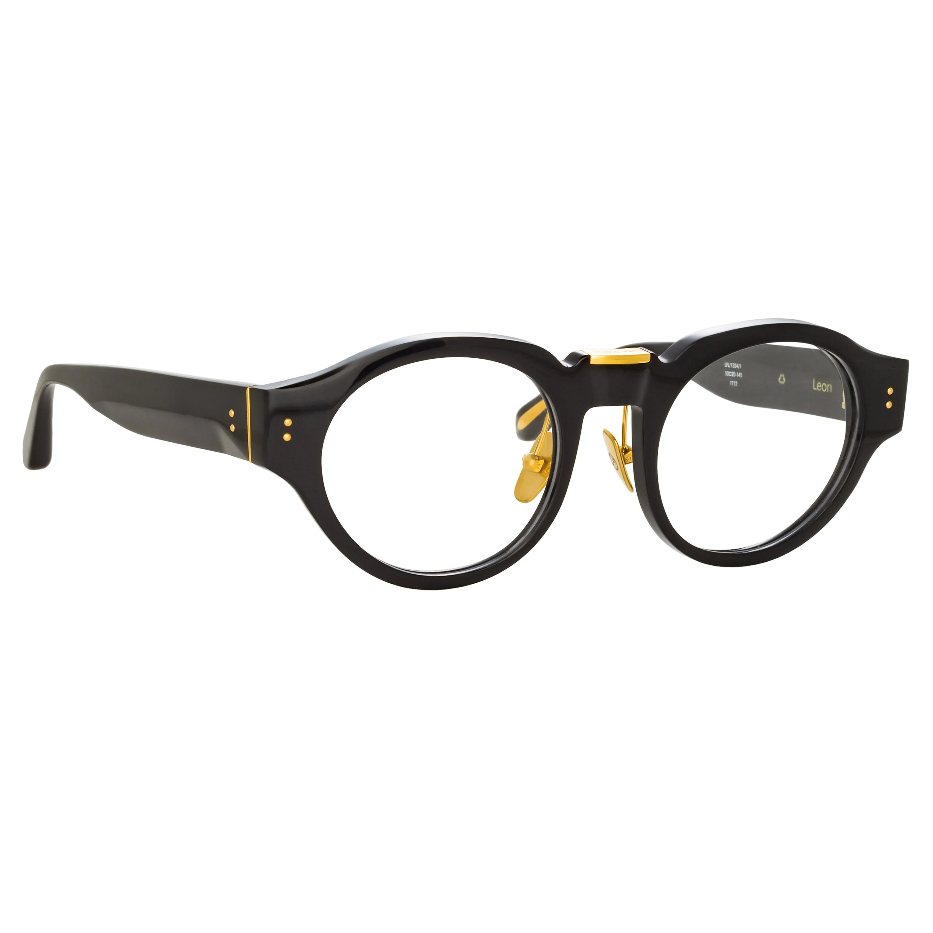 Leon Angular Optical Frame in Black