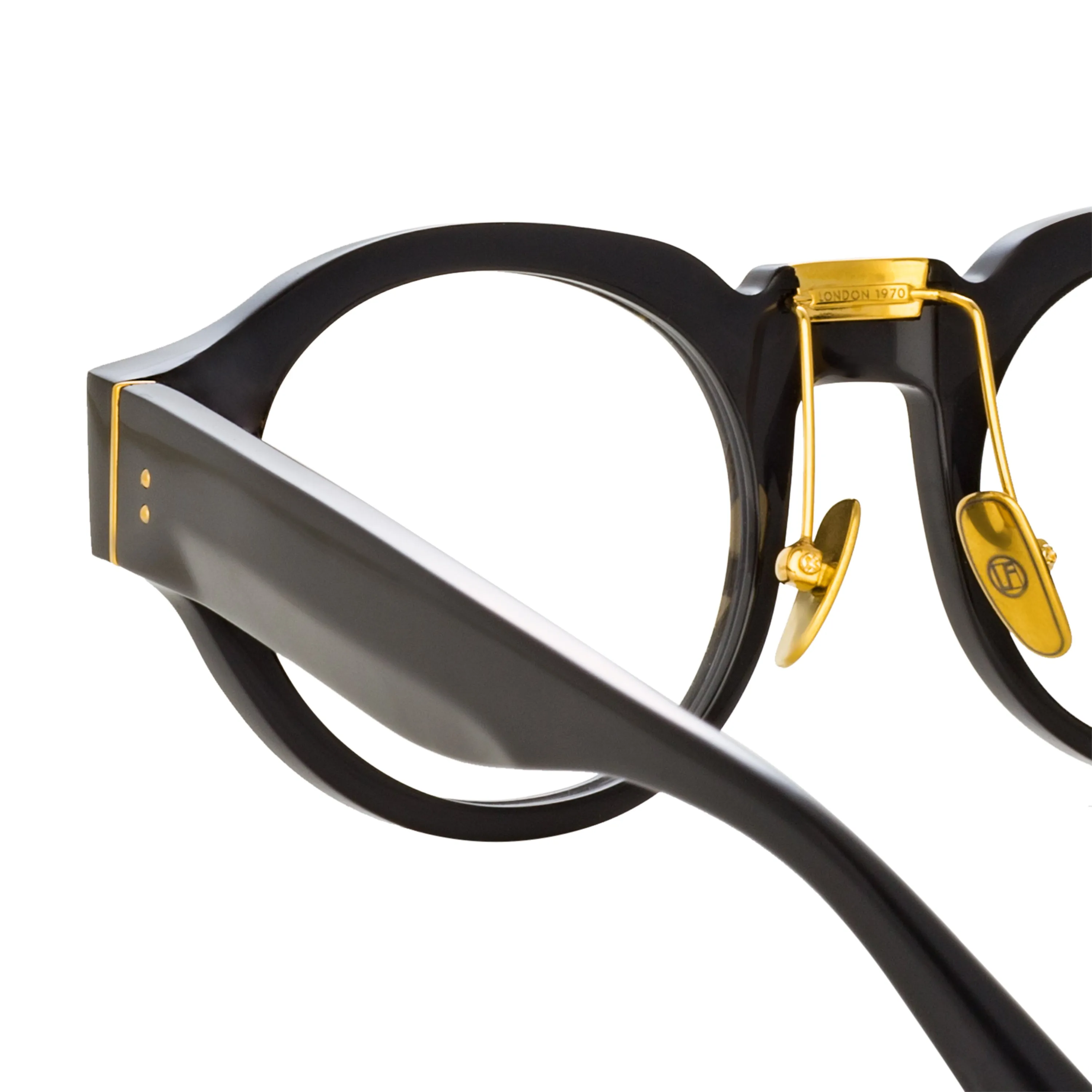 Leon Angular Optical Frame in Black