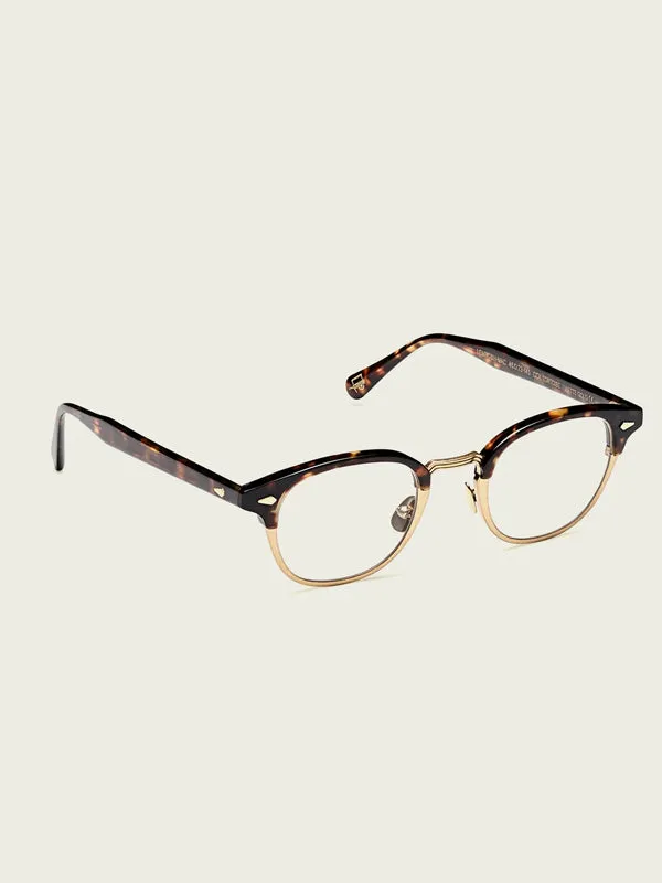 Moscot Lemtosh-MAC Optical Glasses in Tortoise/Matte Gold Color