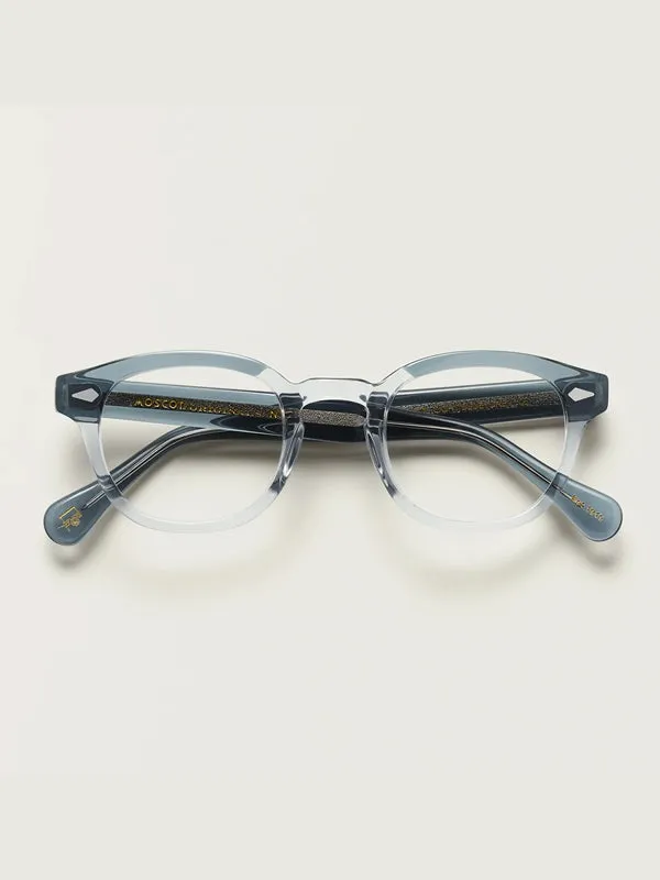 Moscot Lemtosh Optical Glasses in Light Blue Grey Color