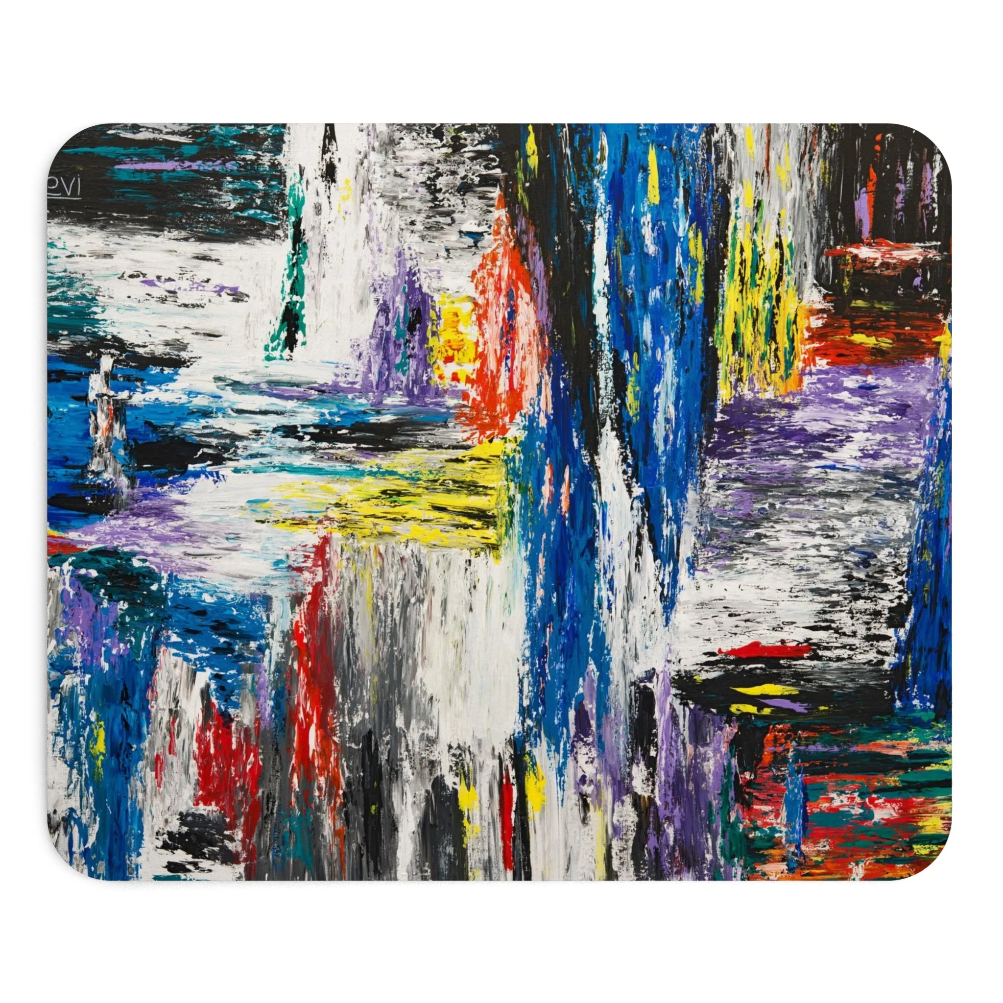 MOUSE PAD - BLUE WATERFALL