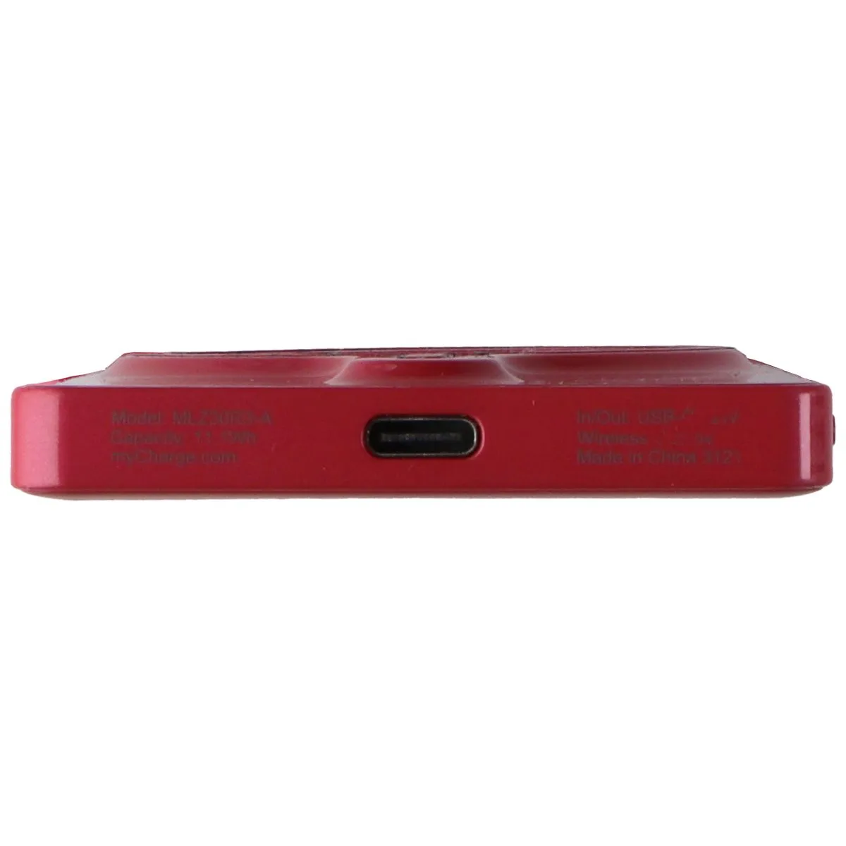 MyCharge Mag-Lock Magnetic 3,000mAh Powerbank for MagSafe iPhones - Red