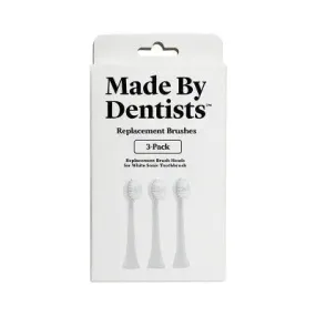 New - Made by Dentists Sonic Toothbrush Refills - White - 3ct