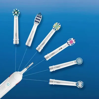 New - Oral-B 1500 CrossAction Electric Power Rechargeable Battery Toothbrush Powered by Braun