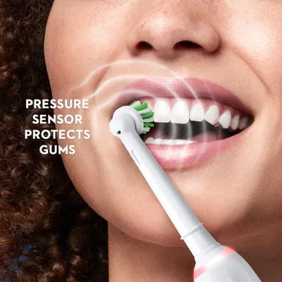 New - Oral-B 1500 CrossAction Electric Power Rechargeable Battery Toothbrush Powered by Braun