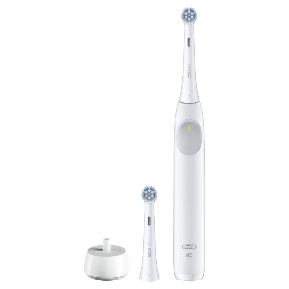 New - Oral-B iO Series 2 Electric Toothbrush Starter Kit - Pure White