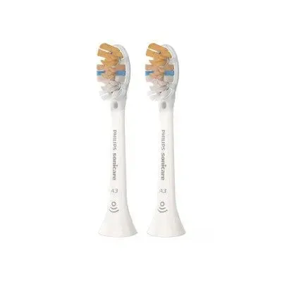 New - Philips Sonicare A3 Brush Head - White - 4pk