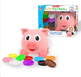 Numbers & Colors Pig E Bank