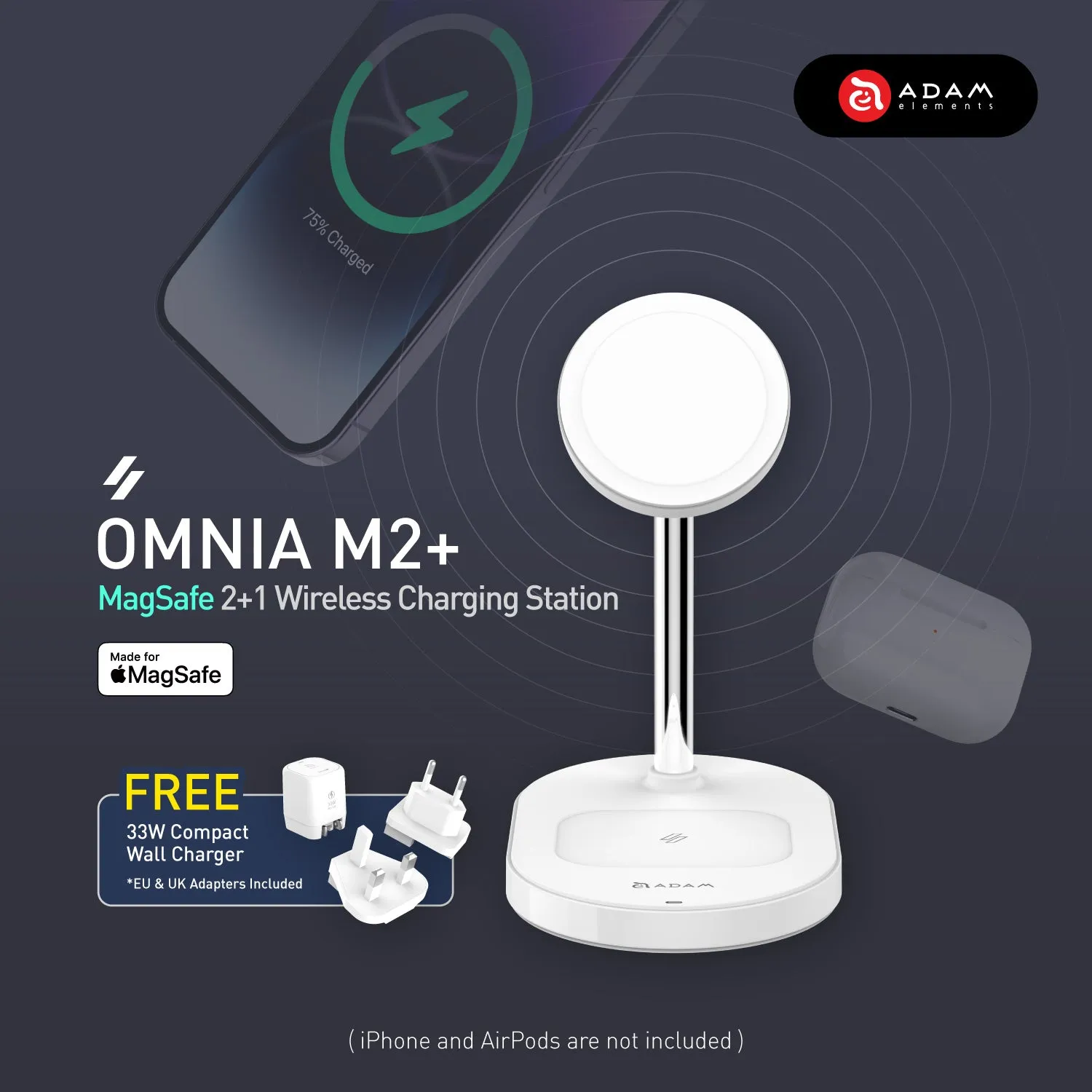 OMNIA M2  MagSafe 2  1 Wireless Charging Station