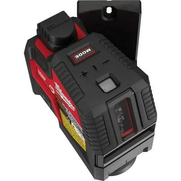 Open Box -  Milwaukee Green 100 ft. Cross Line and Plumb Points Rechargeable Laser Level with REDLITHIUM Lithium-Ion USB Battery and Charger