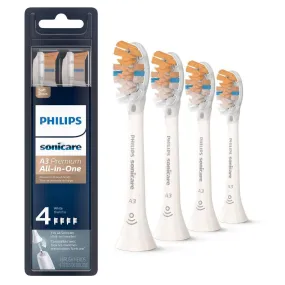 Open Box - Philips Sonicare A3 Brush Head - White - 4pk