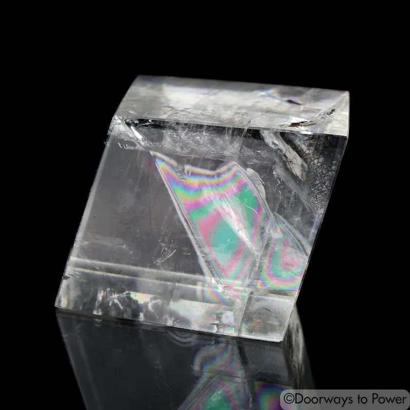 Optical Calcite Crystal w/ Rainbows 'Amplifier & Cleanser' RESERVED for Ryan