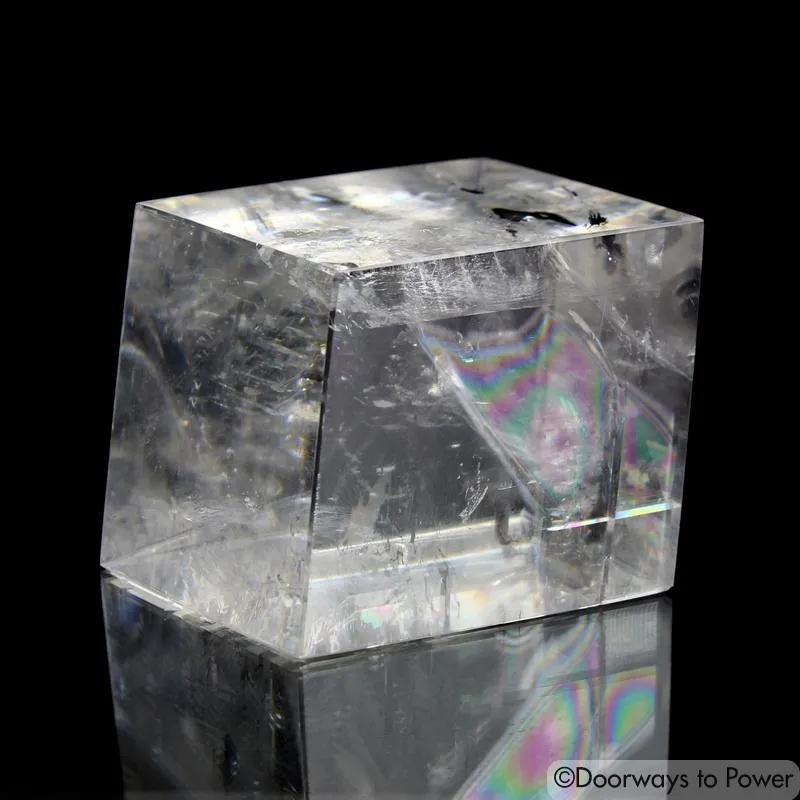 Optical Calcite Crystal w/ Rainbows 'Amplifier & Cleanser' RESERVED for Ryan