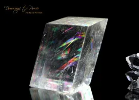 Optical Calcite Crystal w/ Rainbows 'Multi Dimensional Awareness'