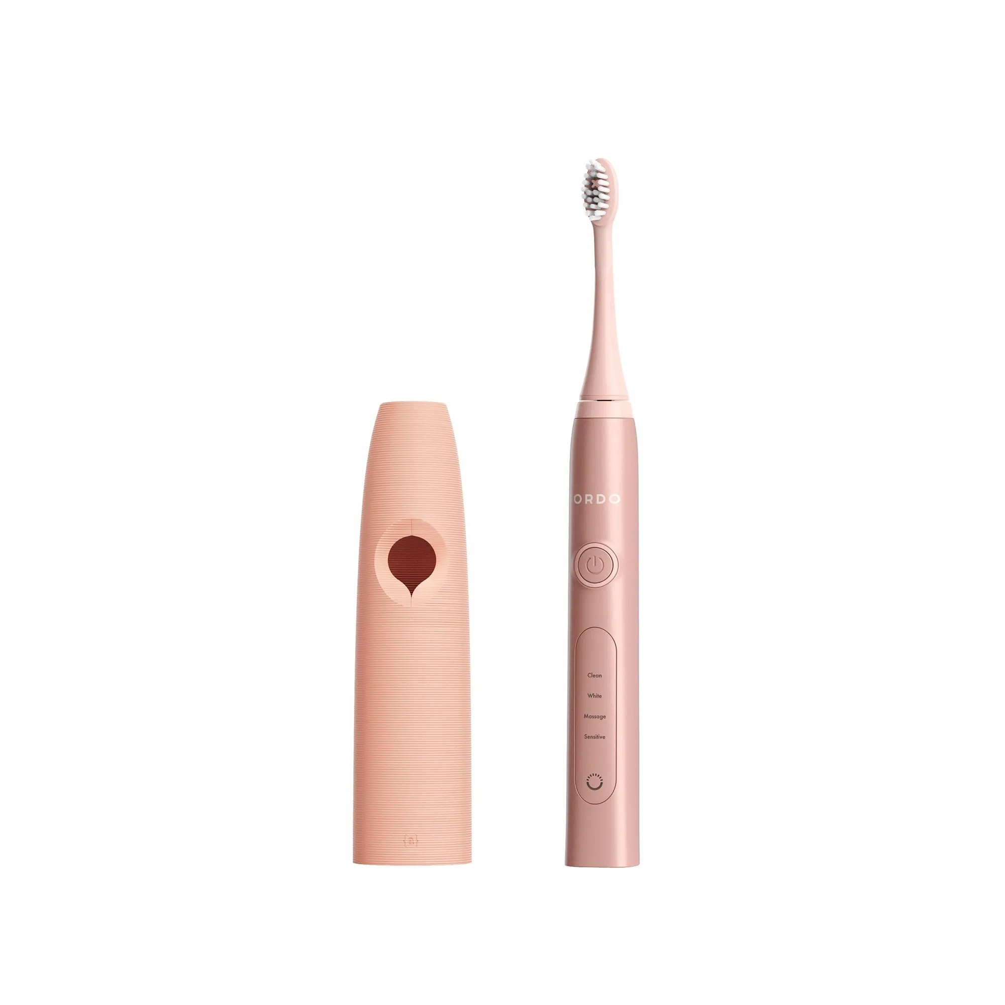 Ordo Sonic  Toothbrush & {access}ories Handle - Apricot Tapered Small Smooth