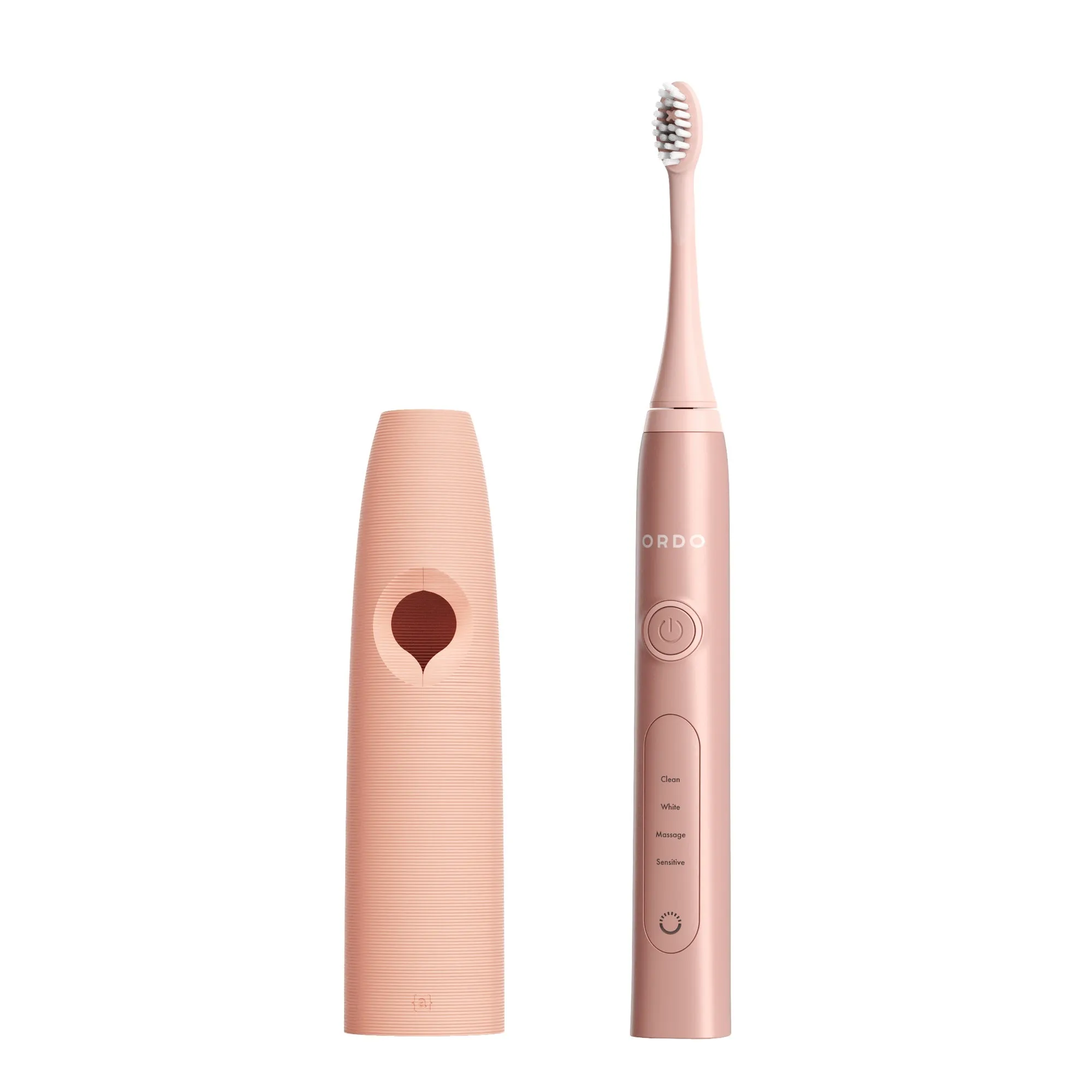 Ordo Sonic  Toothbrush & {access}ories Handle - Apricot Tapered Small Smooth