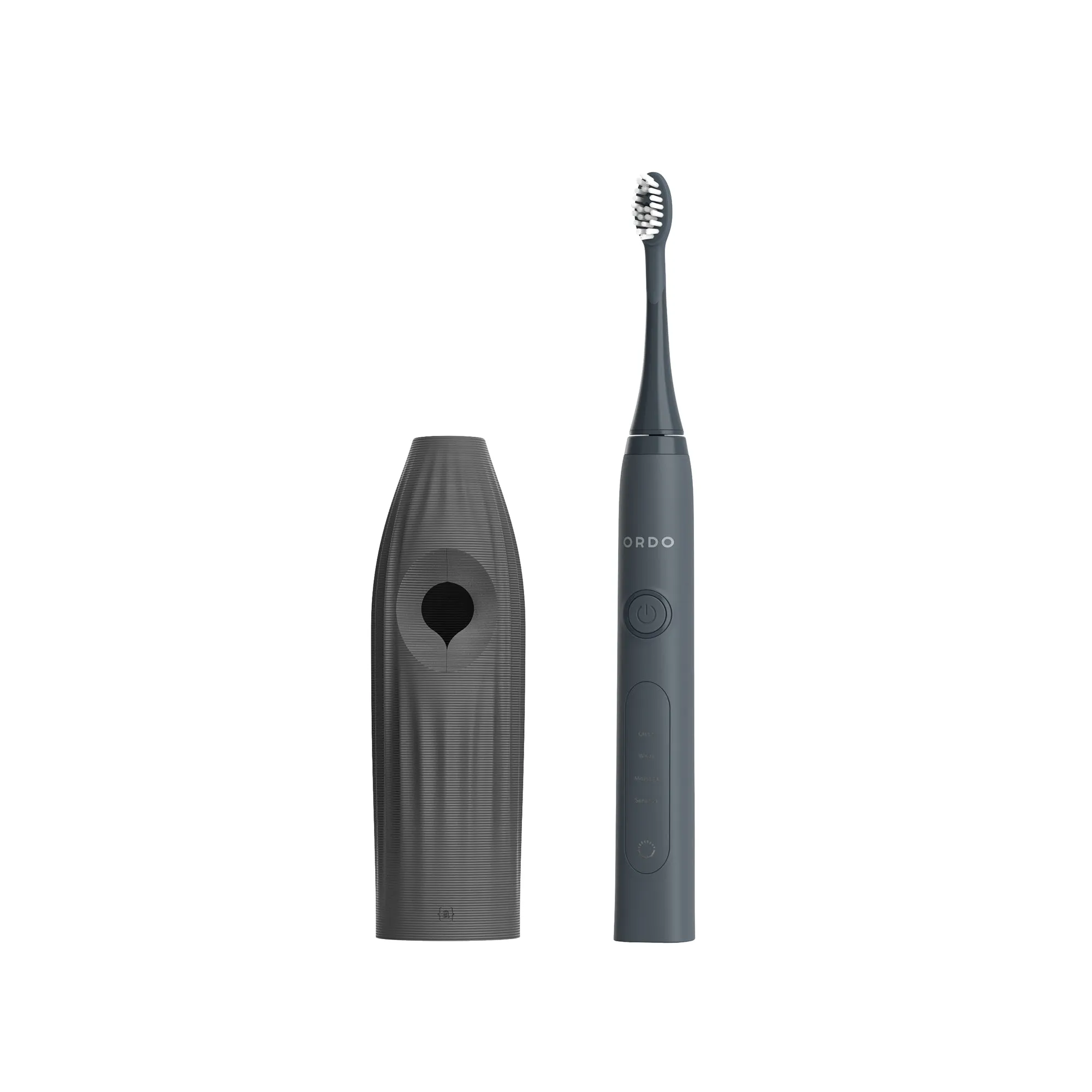 Ordo Sonic  Toothbrush & {access}ories Handle - Charcoal Straight Medium Vertical