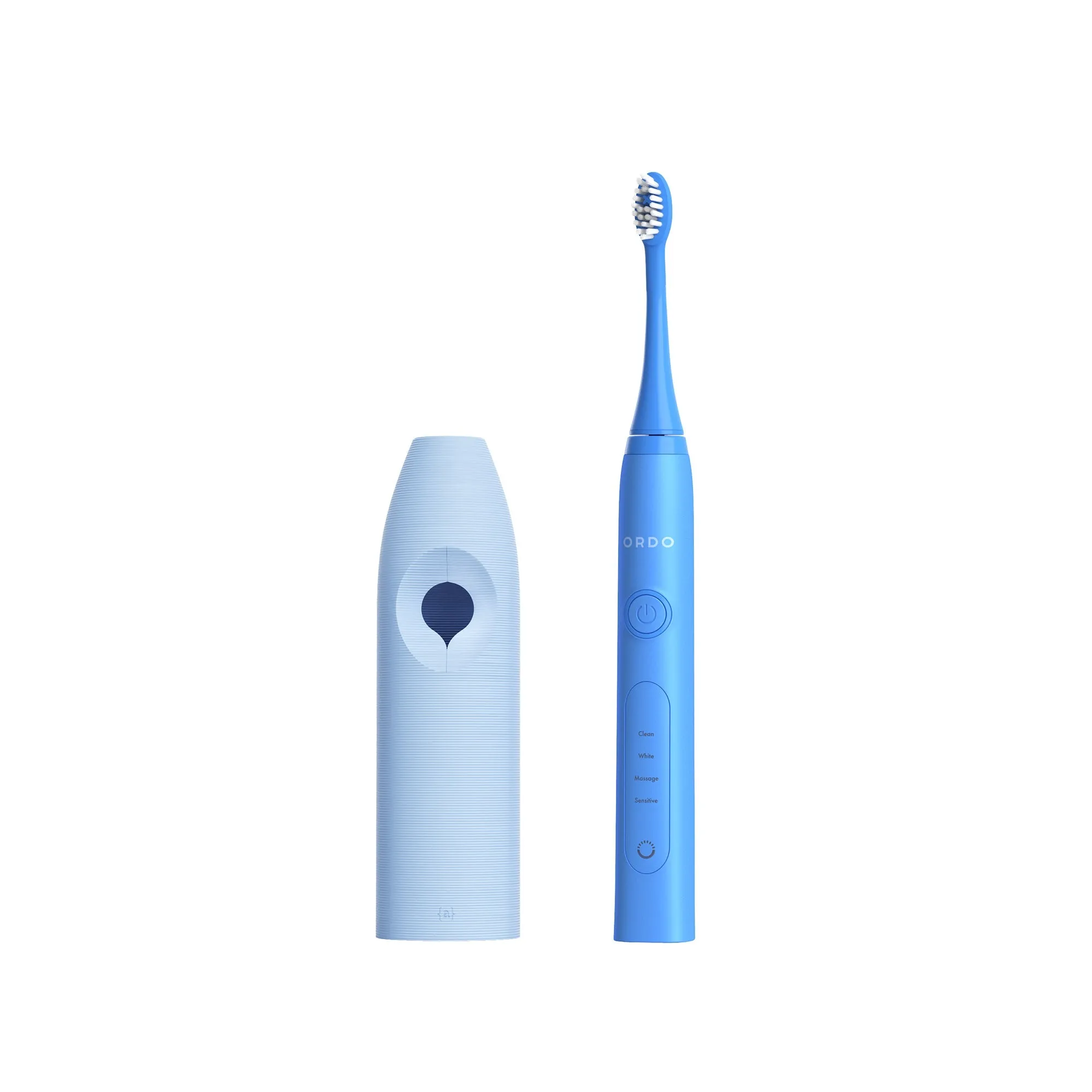 Ordo Sonic  Toothbrush & {access}ories Handle - Soft Blue Straight Medium Smooth