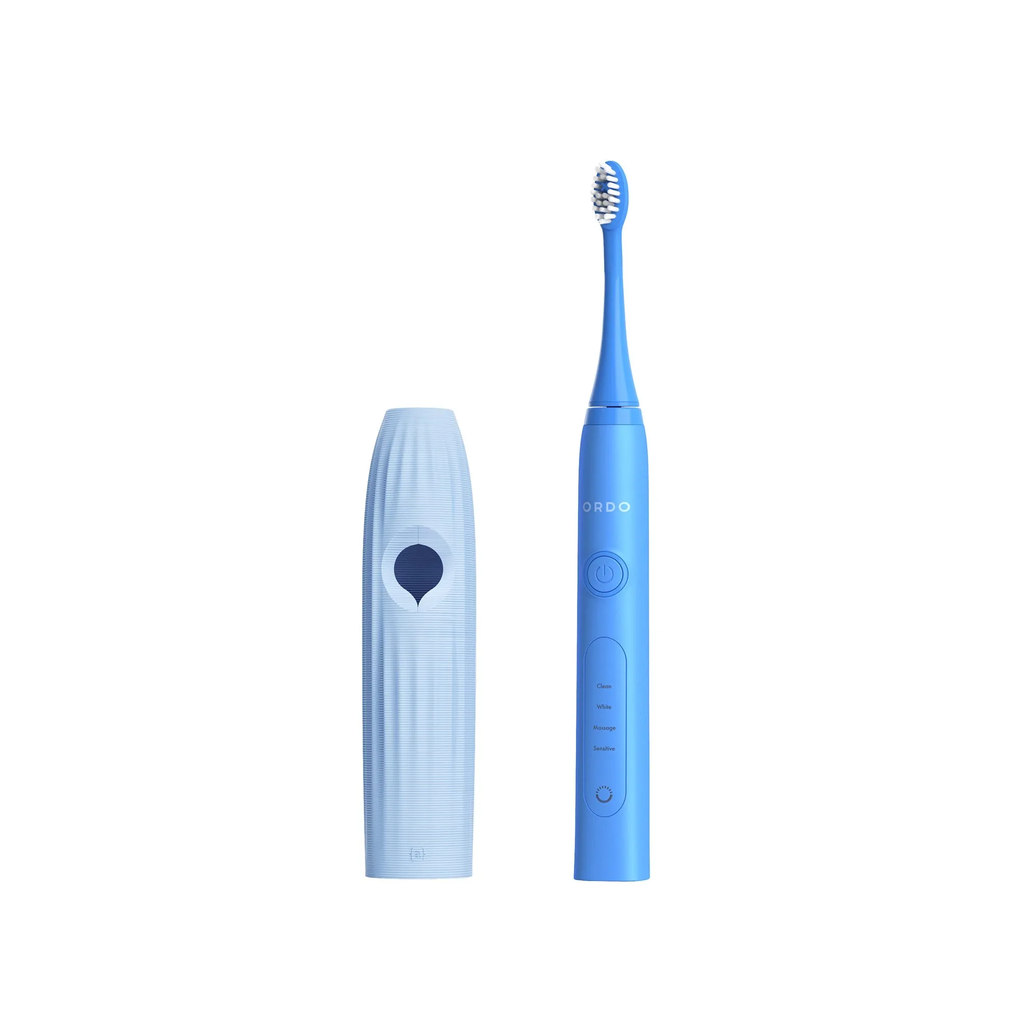 Ordo Sonic  Toothbrush & {access}ories Handle - Soft Blue Straight Small Vertical