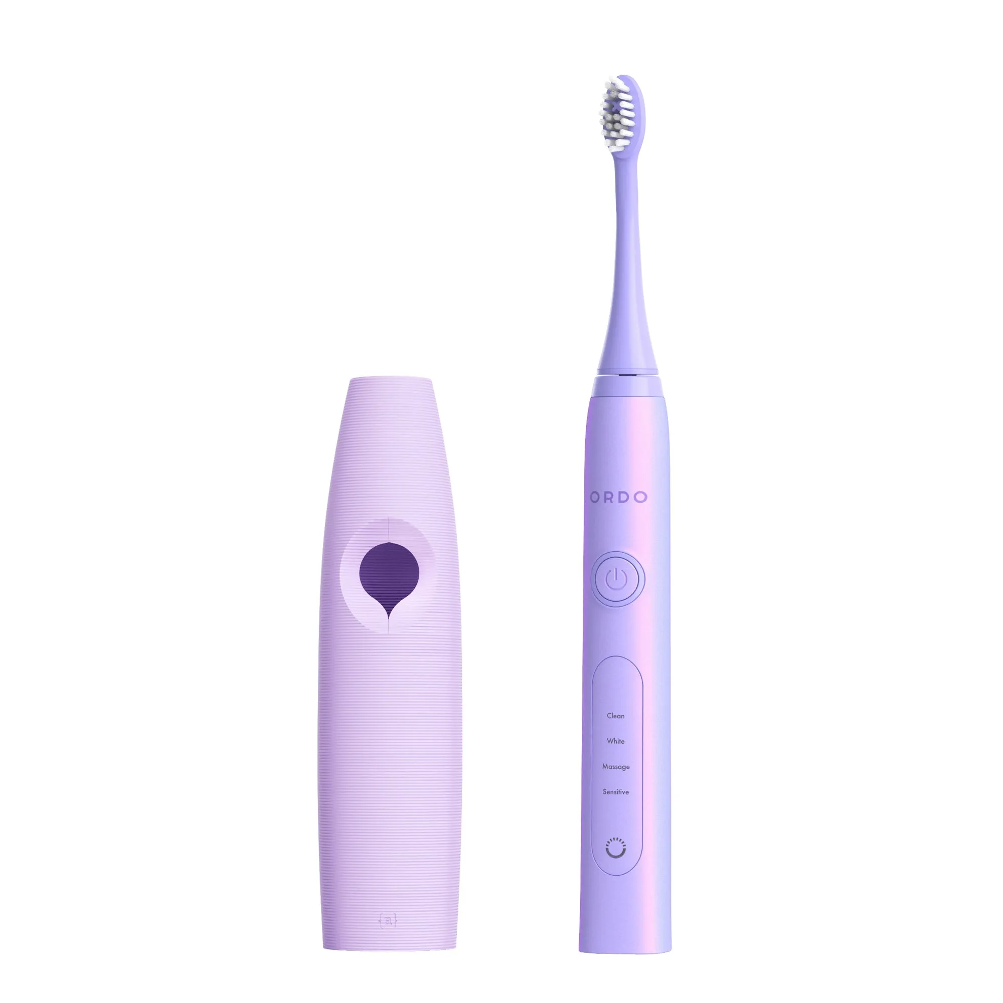 Ordo Sonic  Toothbrush & {access}ories Handle - Violet Curved Small Smooth