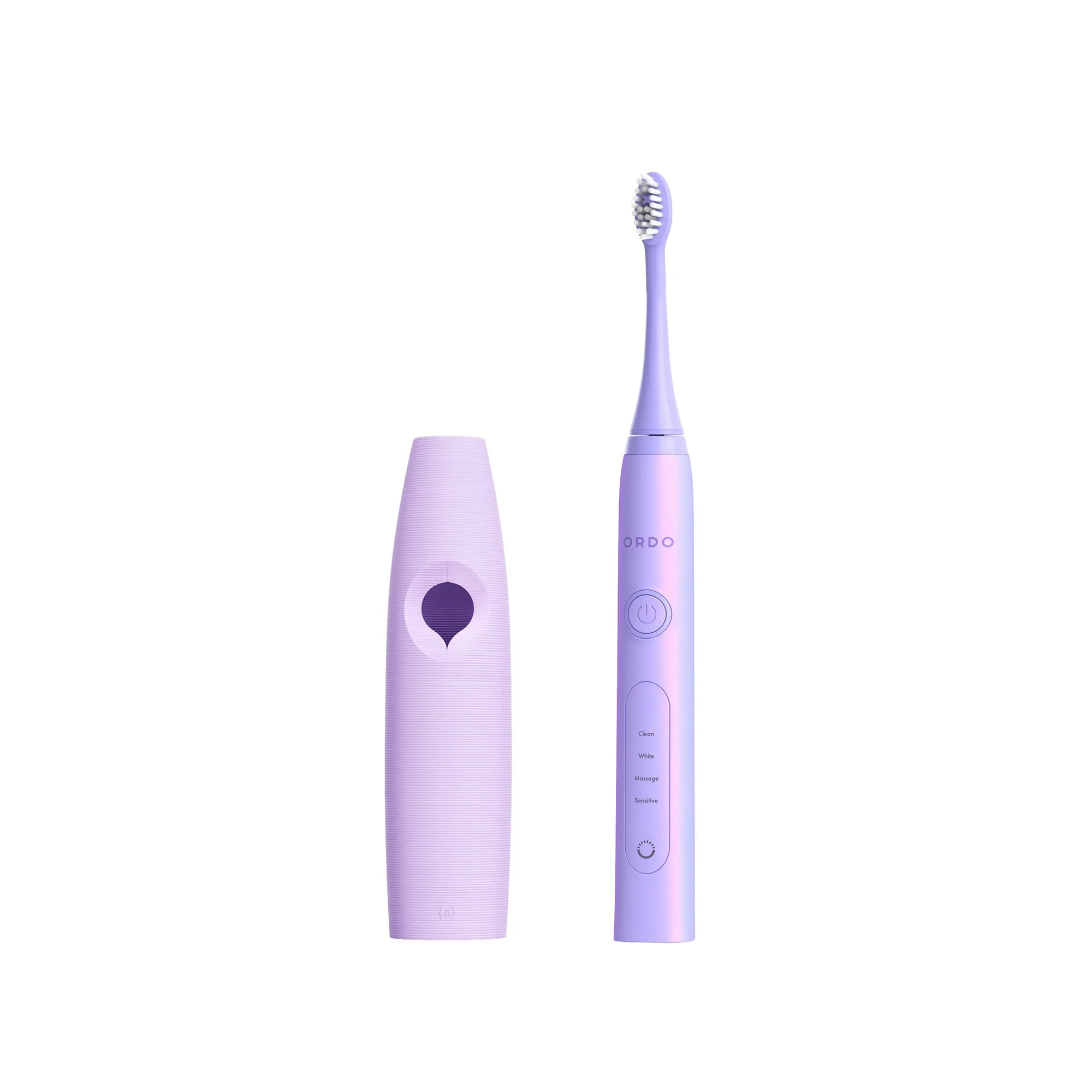 Ordo Sonic  Toothbrush & {access}ories Handle - Violet Curved Small Smooth