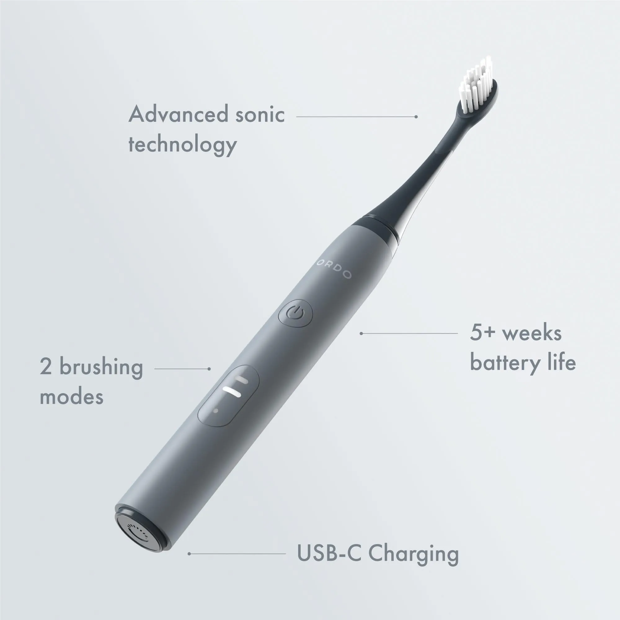 Ordo SonicLite Electric Toothbrush (Stone)