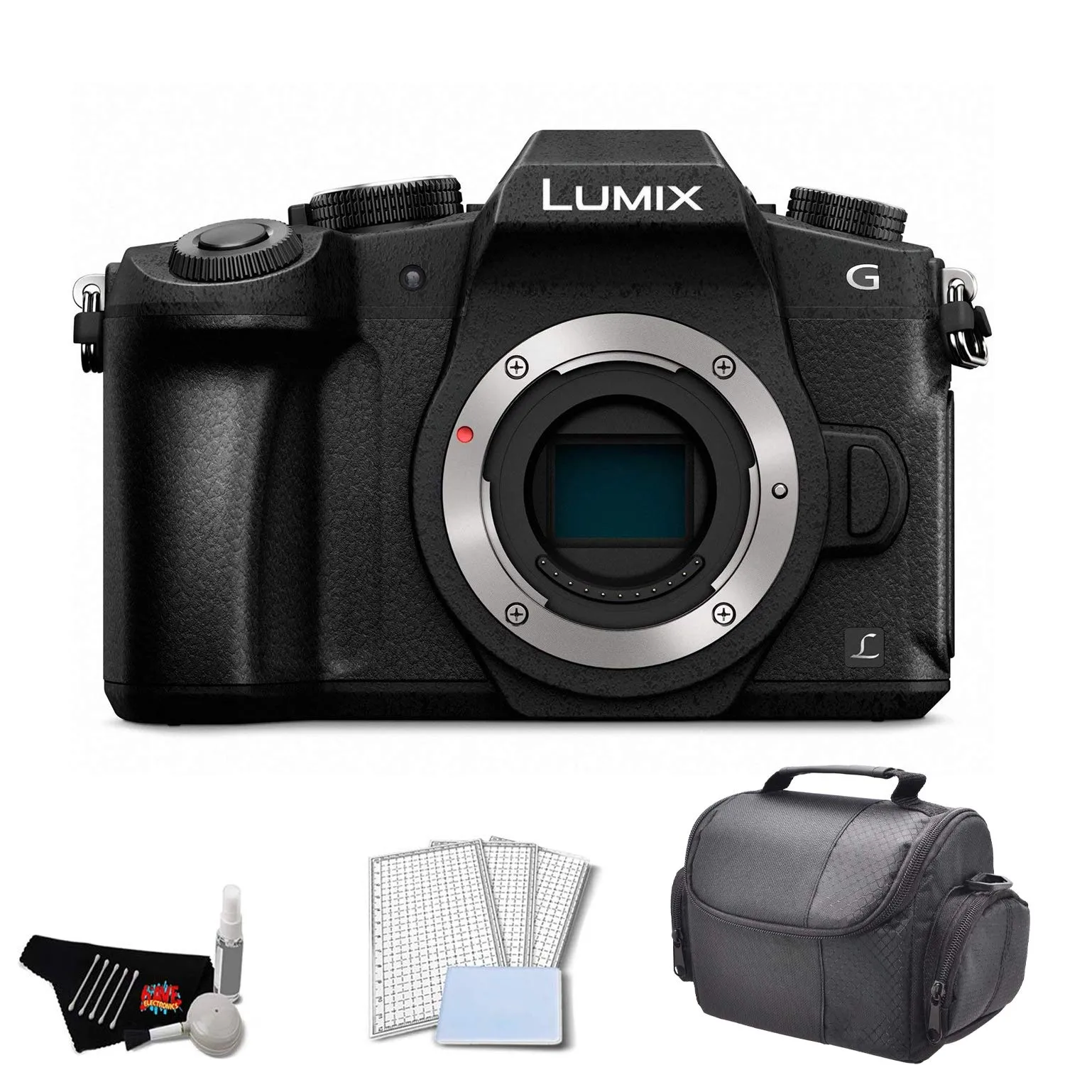 Panasonic Lumix DMC-G85 Mirrorless Micro Four Thirds Digital Camera (Body Only) Bundle with Carrying Case   LCD Screen P