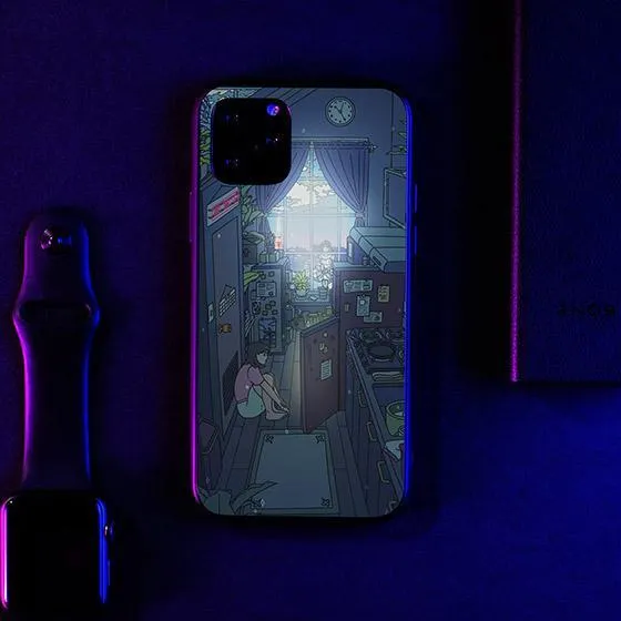 Perfect Blue LED Case for iPhone