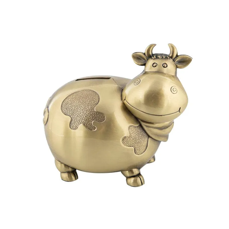 Pewter Pig & Cow Piggy Coin Banks-Unique and CUTE!  ONLY at TPP!