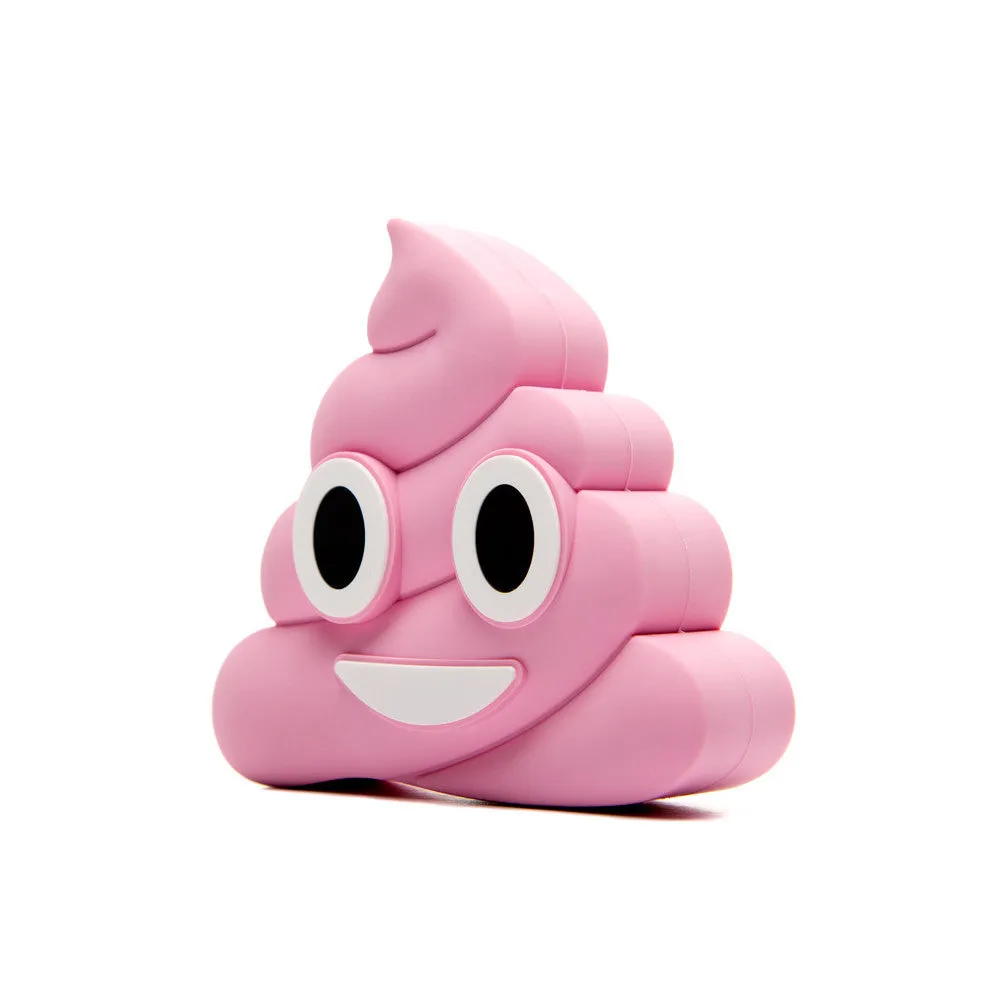 PINK POOP EMOJI POWER BANK