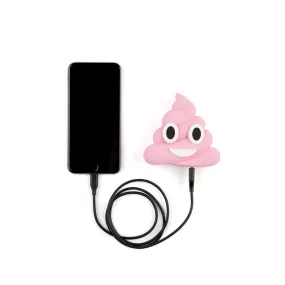 PINK POOP EMOJI POWER BANK