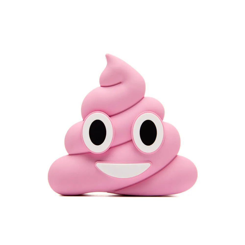 PINK POOP EMOJI POWER BANK