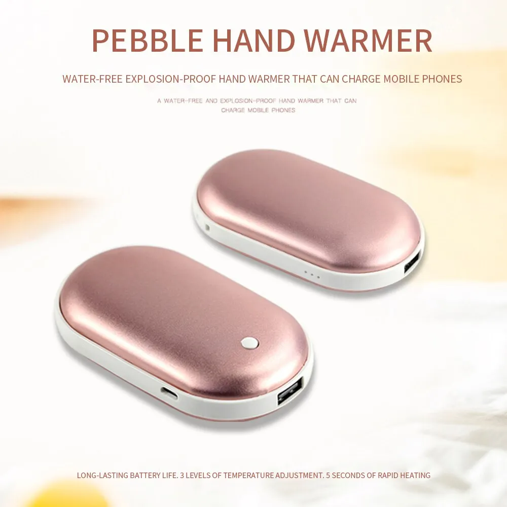 PINZHENS™ for phone bigger 5200mAh power bank & hand warmer