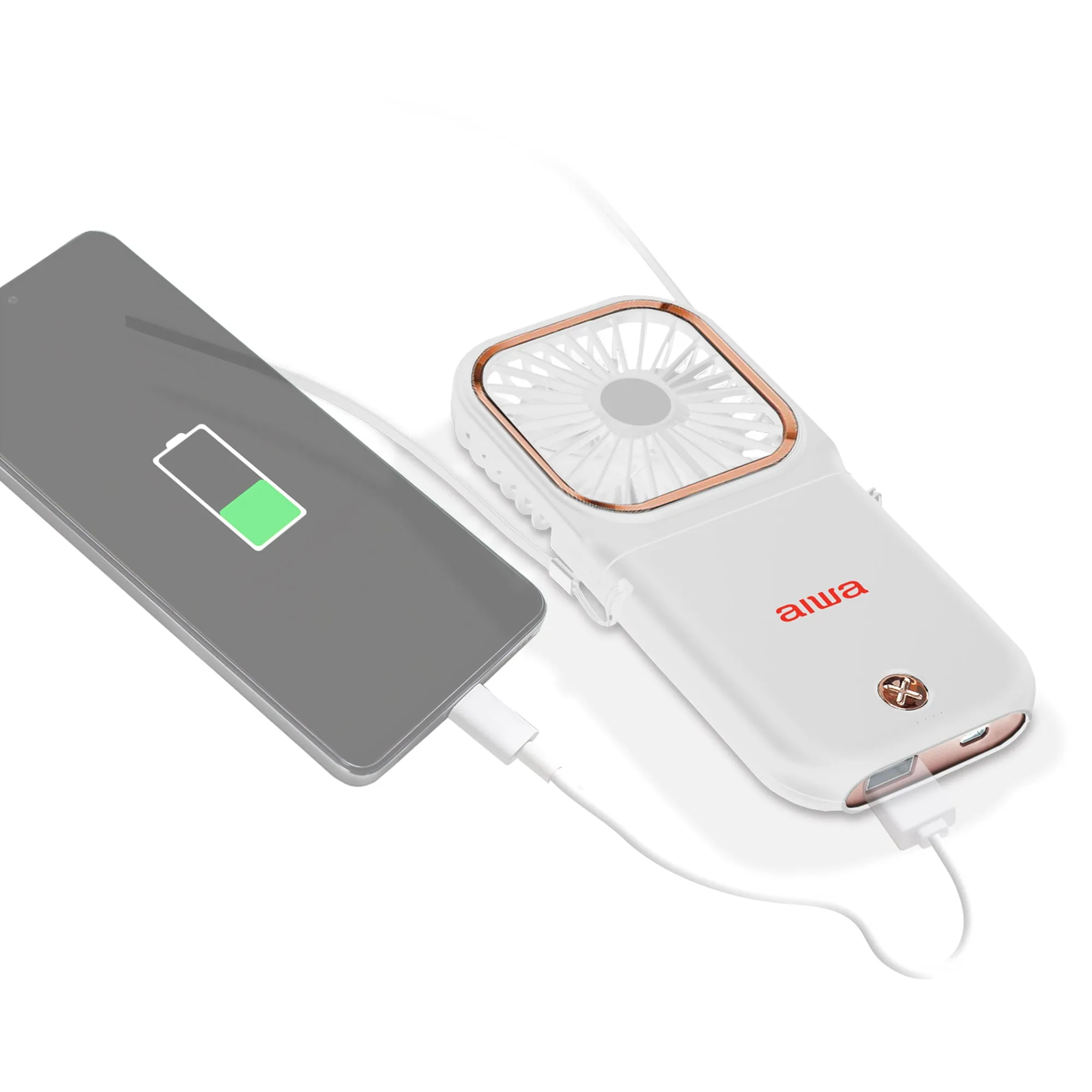 Portable Power Bank Fan