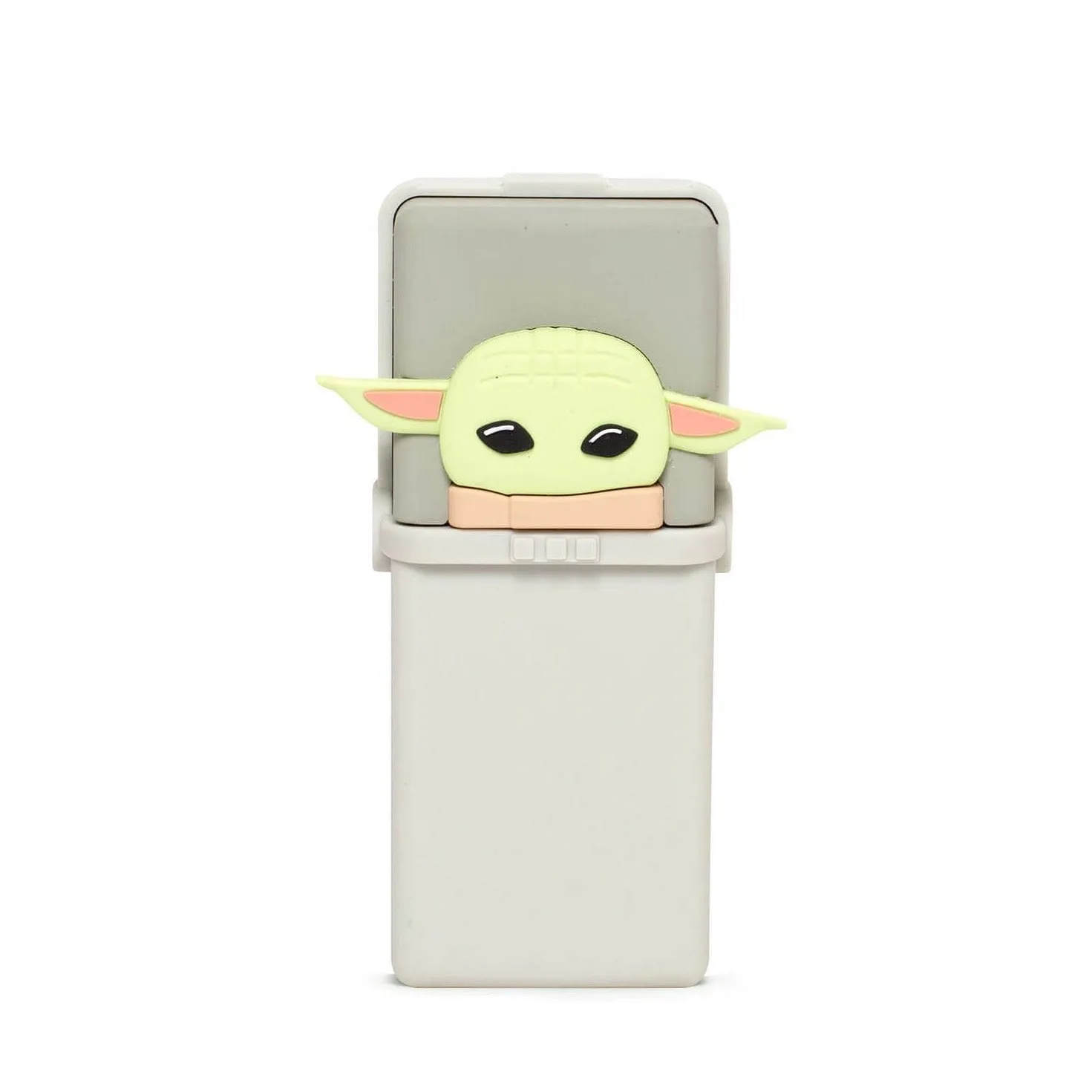 Power Bank Portable Battery Charger The Child Yoda in Grey Green and Pink