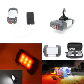 Powerful Multi-Functional 500 Lumen LED Camping Light, SOS lights and 5400mAH Power Bank