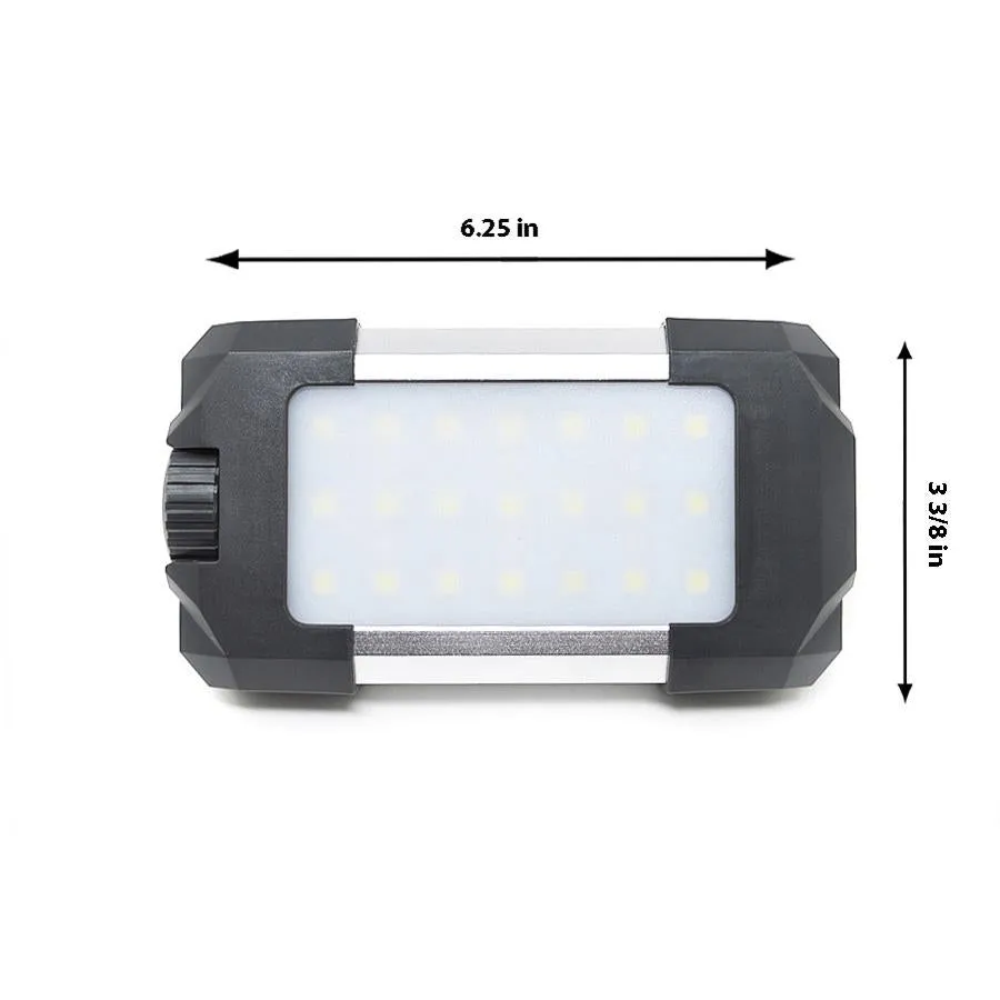 Powerful Multi-Functional 500 Lumen LED Camping Light, SOS lights and 5400mAH Power Bank