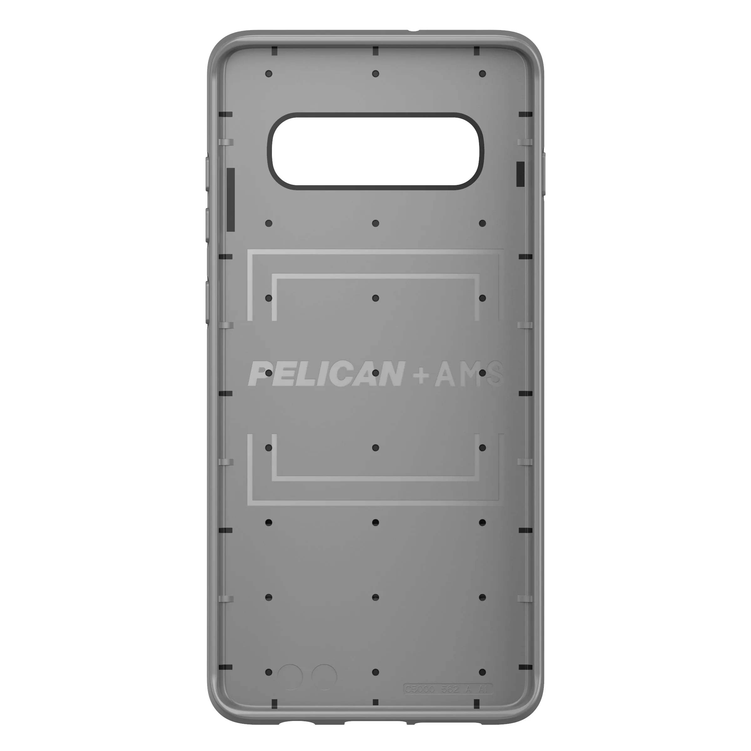 Protector   AMS Case for Samsung Galaxy S10  - Black Gray