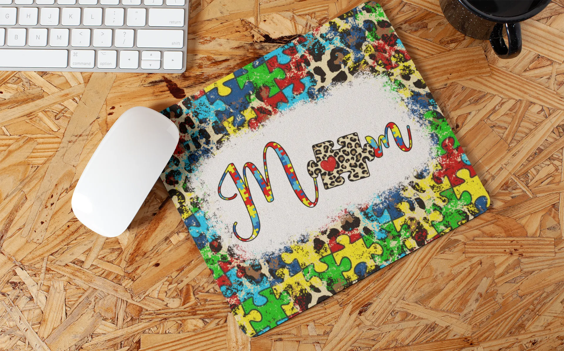 "MOM Autism" Mouse Pad