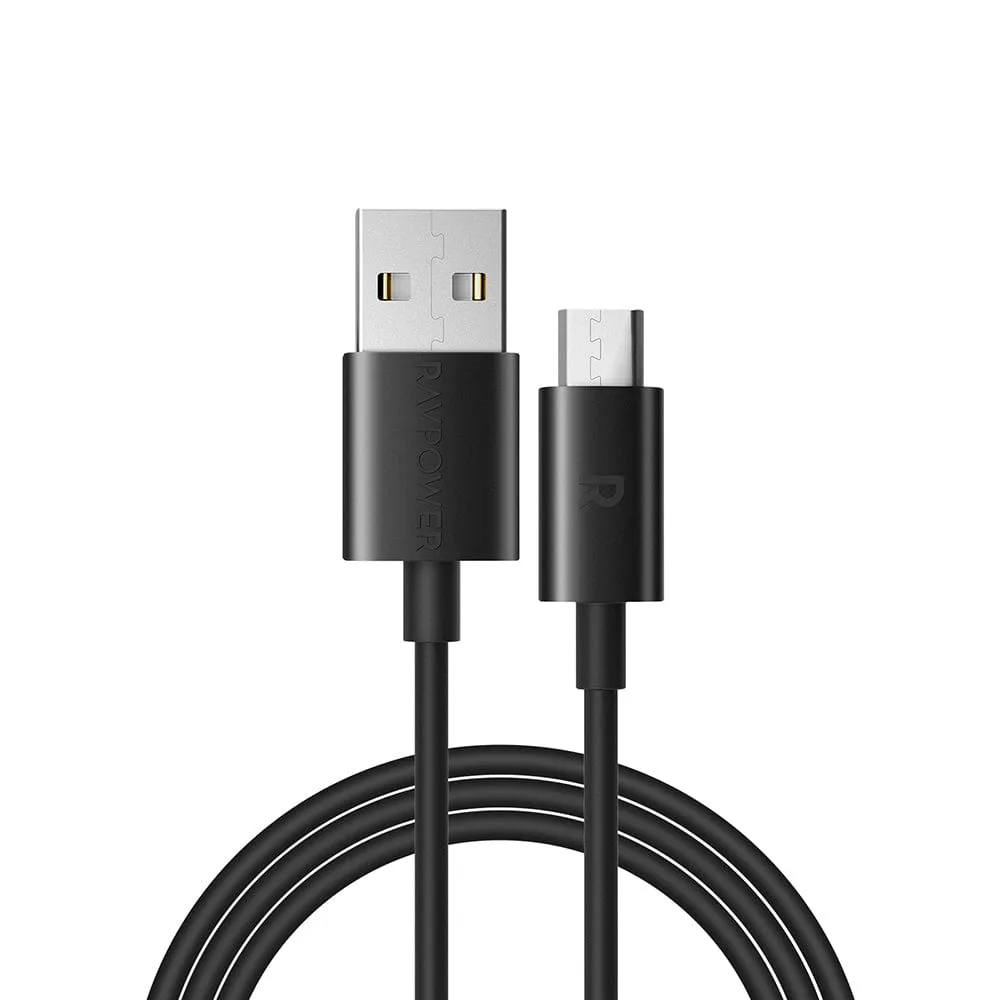 RAVPOWER 1M USB-A To Micro-B USB Cable - CB043